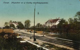 Csurgó vasútállomás osztálymérnökségi épülettel