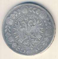 Ausztria 1900. 5K Ag T:3
Austria 1900. 5 Corona Ag C:F