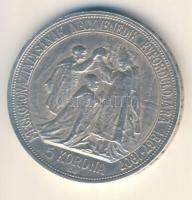 1907KB. 5K Ag "Koronázási évforduló" T:2 ph.