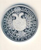 Magyar tallérok utánveretben "II. Mátyás tallérja 1616." Ag (0,999) 20g T:PP Tanúsítvánnya...