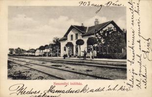 Neszmély Bahnhof