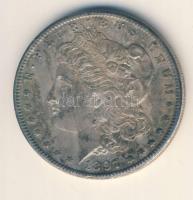 Amerikai Egyesült Államok 1897. 1$ Ag "Morgan" T:2 patina USA 1897. Morgan Dollar Ag C:XF patina