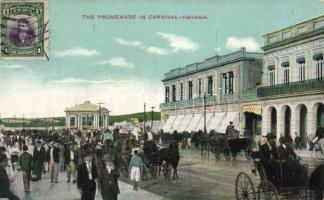 Havana the promenade in carnival (Rb)