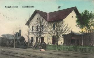 Nagyberezna railway station (Rb)