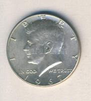 Amerikai Egyesült Államok 1967. 1/2$ Ag "Kennedy" T:1- USA 1967. 1/2 Dollar Ag "Kennedy" C:AU