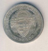 1938. 5P Ag "Szent István" T:2
