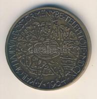 Tóth Sándor (1933-) 1984. "Báthori Gábor/Erdély Fejedelme" Br emlékérem (d=42mm) dísztokba...