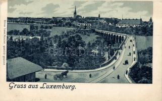 Luxembourg, litho