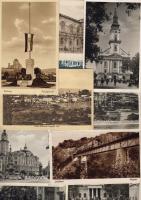 50 db magyar városképes lap, főleg háború elötti, pár 50-es évek
