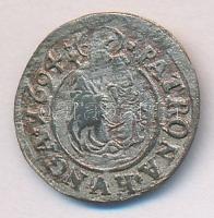 1694KB. Denár Ag "I. Lipót" T:2/2- Huszár 1509.,Unger II.: 1114.