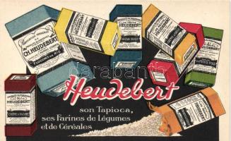 Heudebert for cooking, grain product, litho