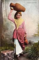 Italian folklore, sicilian girl (EK)