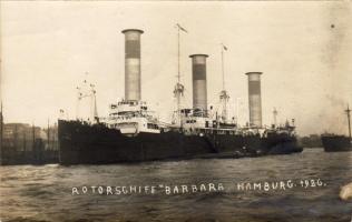 Rotorschiff Barbara Foto AK (b)