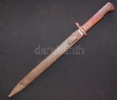 II. világháborús bajonett hüvellyel 45cm hosszú