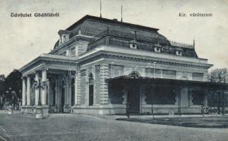 Gödöllő vasútállomás, királyi váróterem (EK)