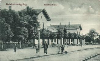 Balatonszentgyörgy vasútállomás, Divald & Monostory