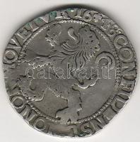 Hollandia/Friesland 1648 "Löwen-Dalder"/tallér ezüst T:4