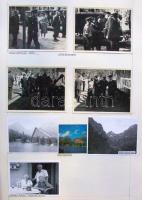 Hatalmas vasutas emlék tétel rengeteg fényképpel, újságcikkekkel, szórólapokkal, összesen 153db