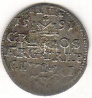 Lengyelország 1591. III.Gr ezüst T:3/4+