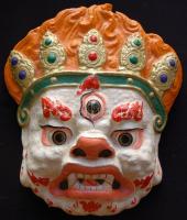 2db mongol festett maszk