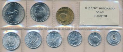 1981. 2f-10Ft 9db klf érmés forgalmi sor fóliatokban T:1