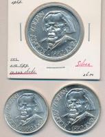 1967. 25Ft Ag + 50Ft Ag + 100Ft Ag "Kodály" sor T:BU
