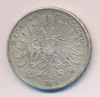 Ausztria 1912. 2K Ag T:2 Austria 1912. 2 Corona Ag C:XF