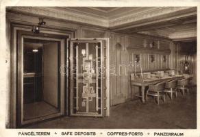 Budapest IV. Hazai Első Takarékpénztár-egyesület, páncélterem (EK)