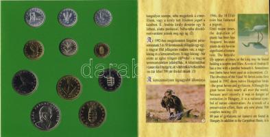 1995. Forgalmi szett 11klf db 10f-200Ft T:BU