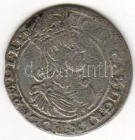 Lengyelország 1662AT 6Gr ezüst T:4