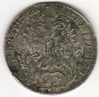 Ausztria/ magyar verdejel 1787B 20Kr ezüst T:3/4 égett