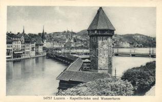 Luzern Chapel bridge and Water tower