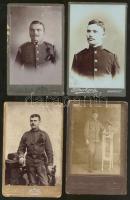 cca 1180  6db katonákat ábrázoló klf keményhátú fotó /
Vintage photos about soldiers 7x9cm, 10x17cm