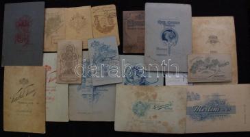 cca 1870-1890 26db klf érdekes, vegyes méretű keményhátú fotó híres magyar fényképészek műtermeiből ...