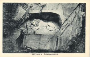 Lucerne, Luzern; Lion monument