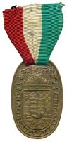 1914. "Hadsegélyező 1914" Br érem szalaggal szign.: Richard Adolf Zutt T:2 Hungary 1914. "Hungarian War Medal for Volunteers 1914" with ribbon sign.: Richard Adolf Zutt C:XF