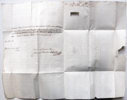 1759 Batthyány Lajos gróf saját kézzel aláírt, magyar nyelvű levele Padányi Bíró Márton veszprémi pü...