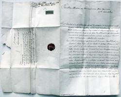 1759 Batthyány Lajos gróf saját kézzel aláírt, magyar nyelvű levele Padányi Bíró Márton veszprémi pü...