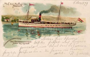 Liburnia 1899 C Litho Bordstempel