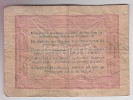 1848. 5Ft "Kossuth bankó" piros T:III-