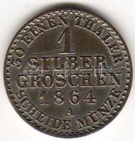 Német államok/ Preussen 1864A 1Slgr ezüst T:1/2