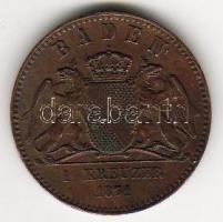 Német államok/ Baden 1Kr "1871 Friedensfeier" T:2/3