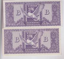 1946. 10.000.000BP (2x) T:I,I-