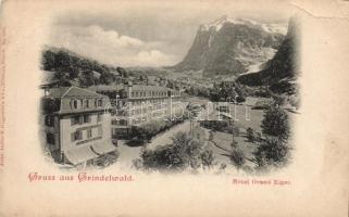 Grindelwald Grand Eiger Hotel (small tear)