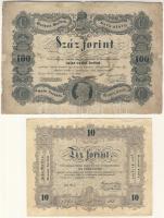 1848-49. 15Kr-tól 100Ft-ig teljes "Kossuth-bankó" sorozat, benne 5Ft kétféle színváltozata, összesen 8db bankjegy! T:III,III-