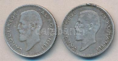 Románia 1910. 1L Ag + 1914. 1L Ag T:3
Romania 1910. 1 Lei Ag + 1914. 1L Ag C:F