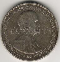 1930. "Horthy" 5P ezüst T:2/3 pici ph.