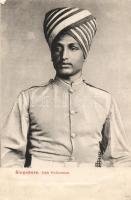 Indian folklore, sikh policeman, Singapore (wet damage)