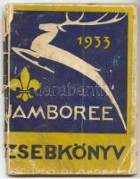 1933 Jamboree zsebkönyv: Gödöllő - Budapest, térképpel (szakadt)