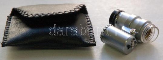 45x-ös erősségű ledes nagyító saját tokjában / 45x magnifier with LED